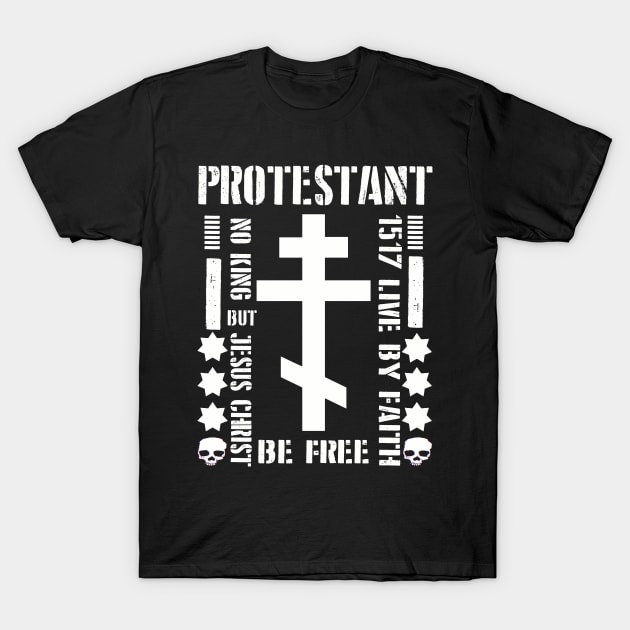 PROTESTANT ORTHODOX CROSS T-Shirt by REDEEM the RUINS